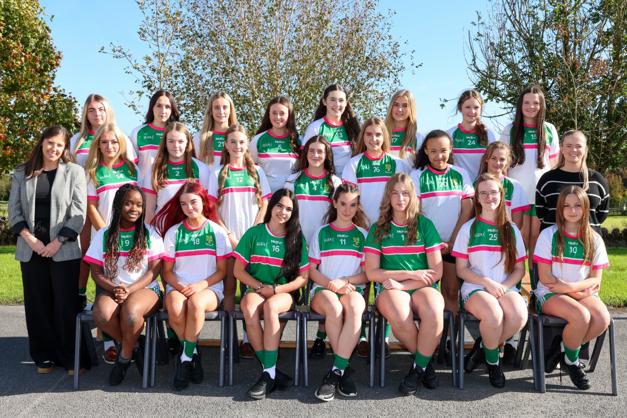 Scoil Ruáin Junior Ladies Football team 2025/26