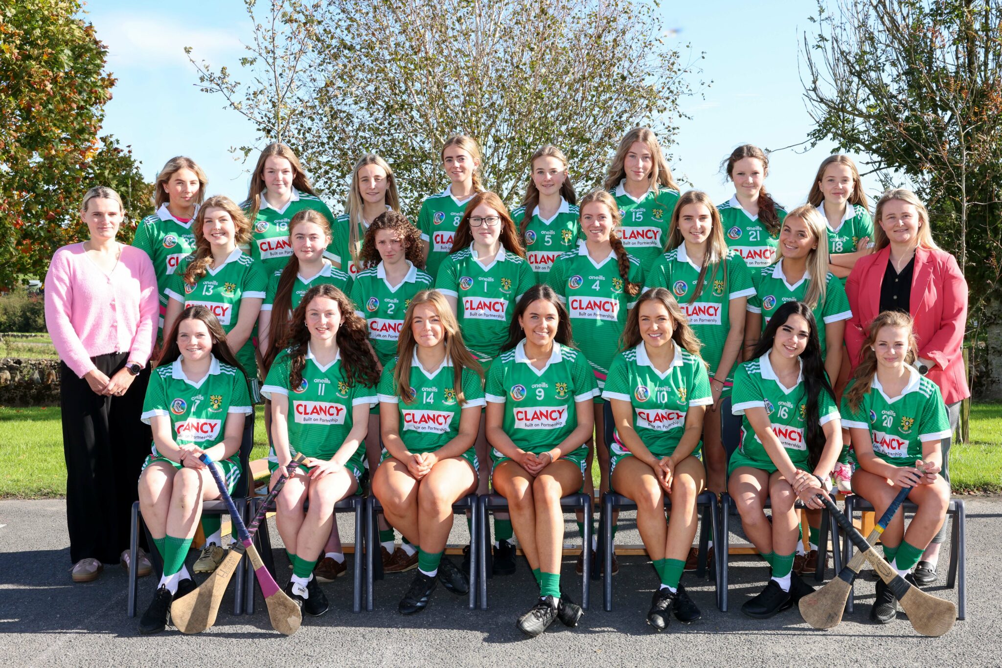 Scoil Ruáin Senior Ladies Camogie team 2025/26