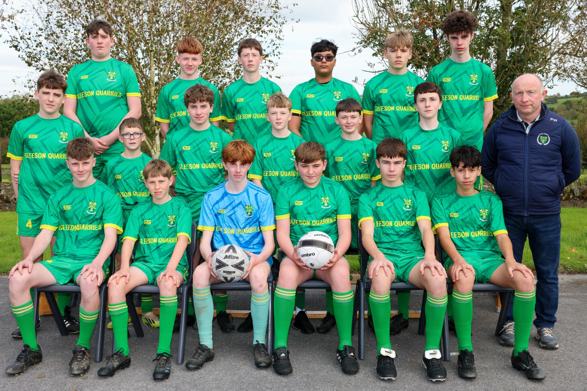 Scoil Ruáin U15 Soccer Boys team 2025/26